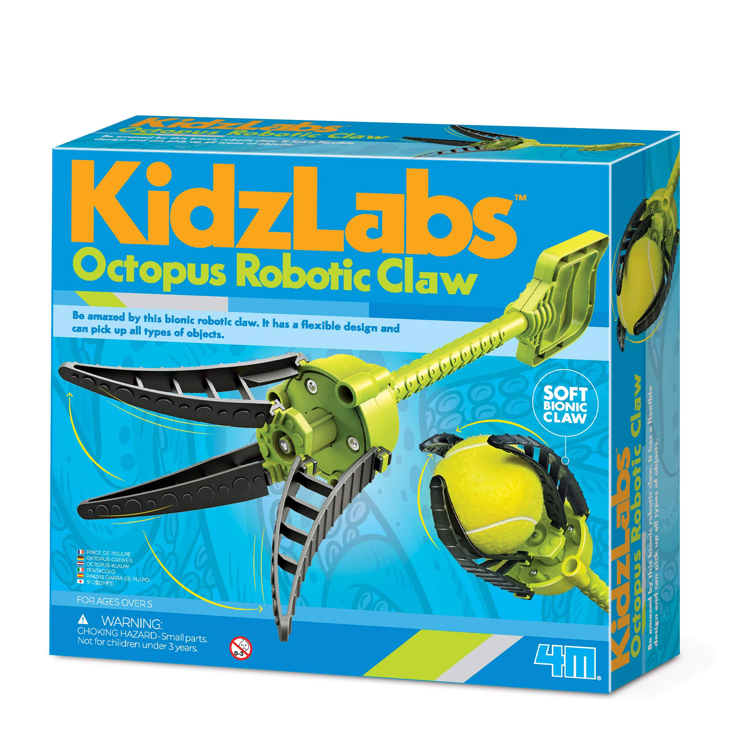 Octopus Robotic Claw kidzlabs-4m