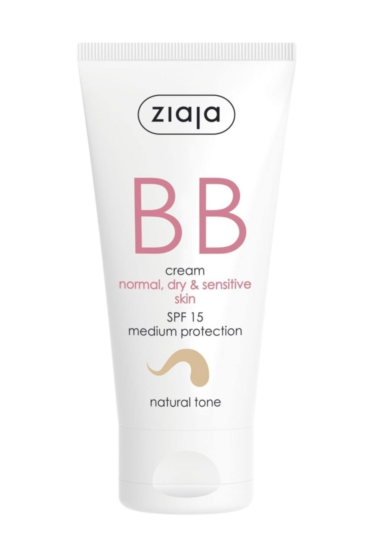 Ziaja Bb Cream Normal, Dry and Sensitive Skin Spf15 Natural Tone 50ml