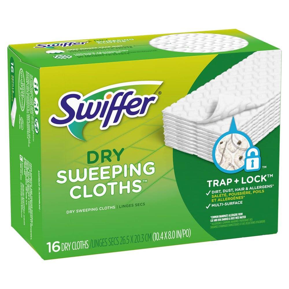 Swiffer Refill for Swiffer Sweeper - 16 Disposable Cloths
