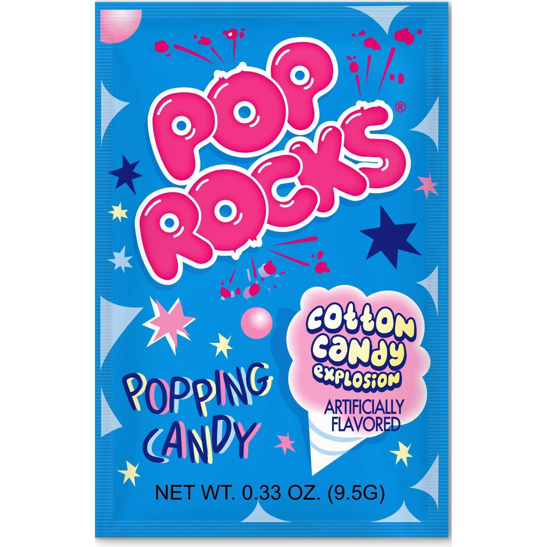 Pop Rocks Popping Candy - Cotton Candy Explosion, 0.33oz