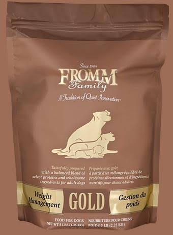 Fromm Weight Management Gold Dog Food - Dry, 33lbs
