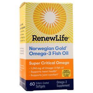 Norwegian Gold Super Critical Omega Supplement - 60 Softgel