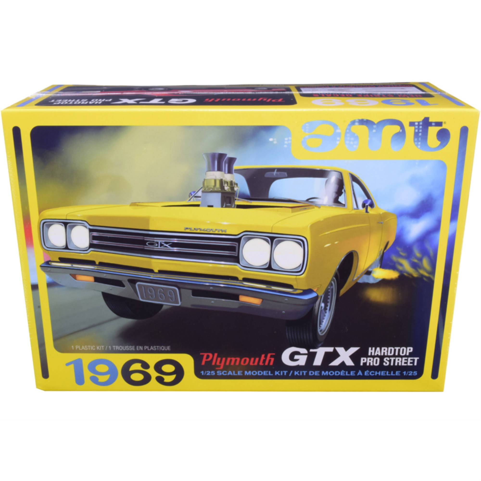 AMT 1180 - 1:25 1969 Plymouth GTX Hardtop Pro Street