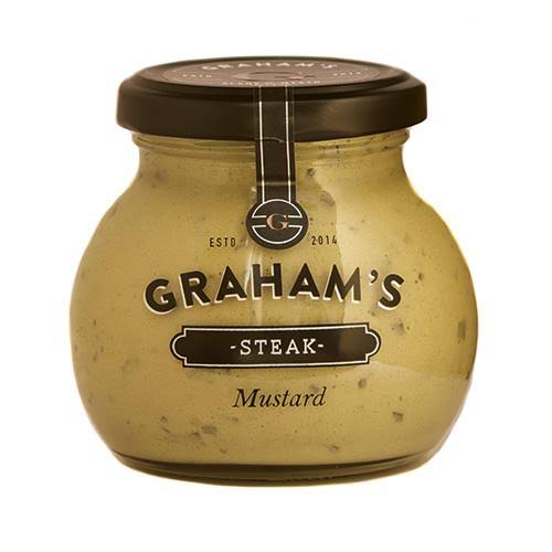Graham's Steak Mustard 190g [WHOLE CASE]