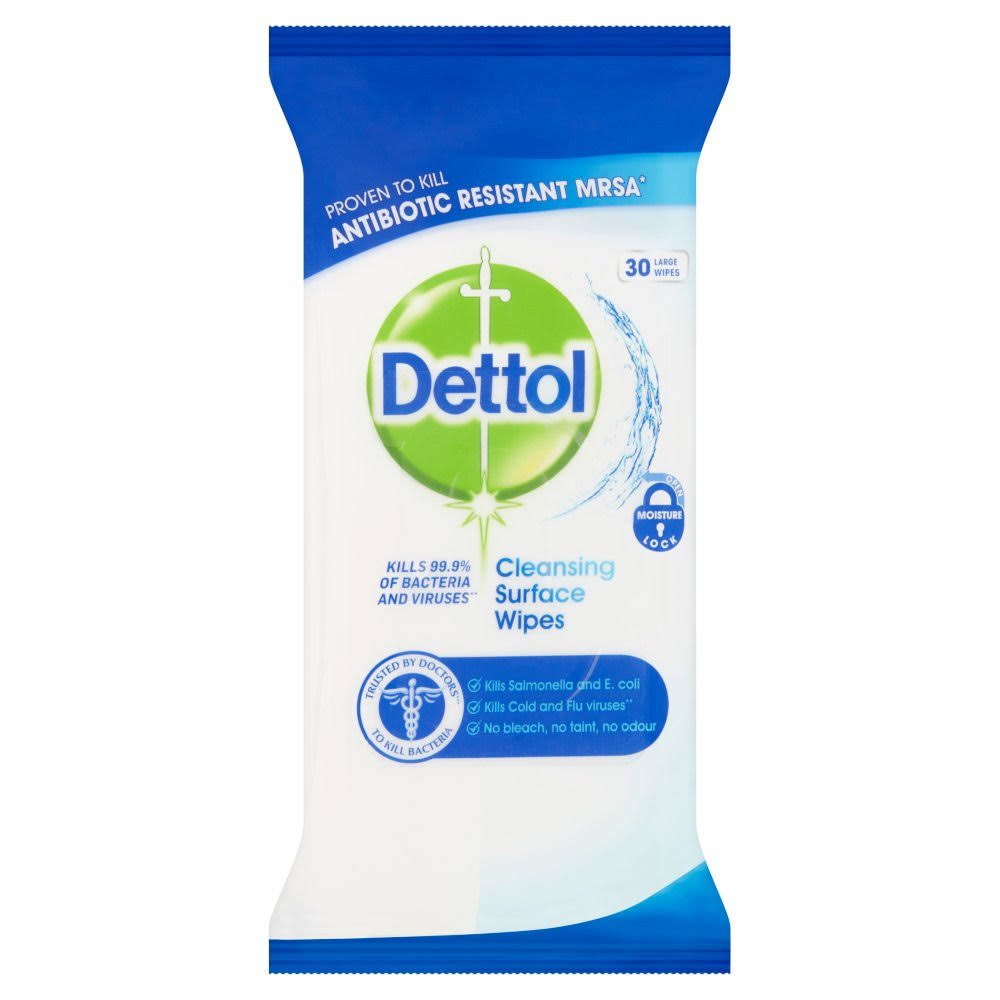 Dettol - Surface Wipes Pack 30