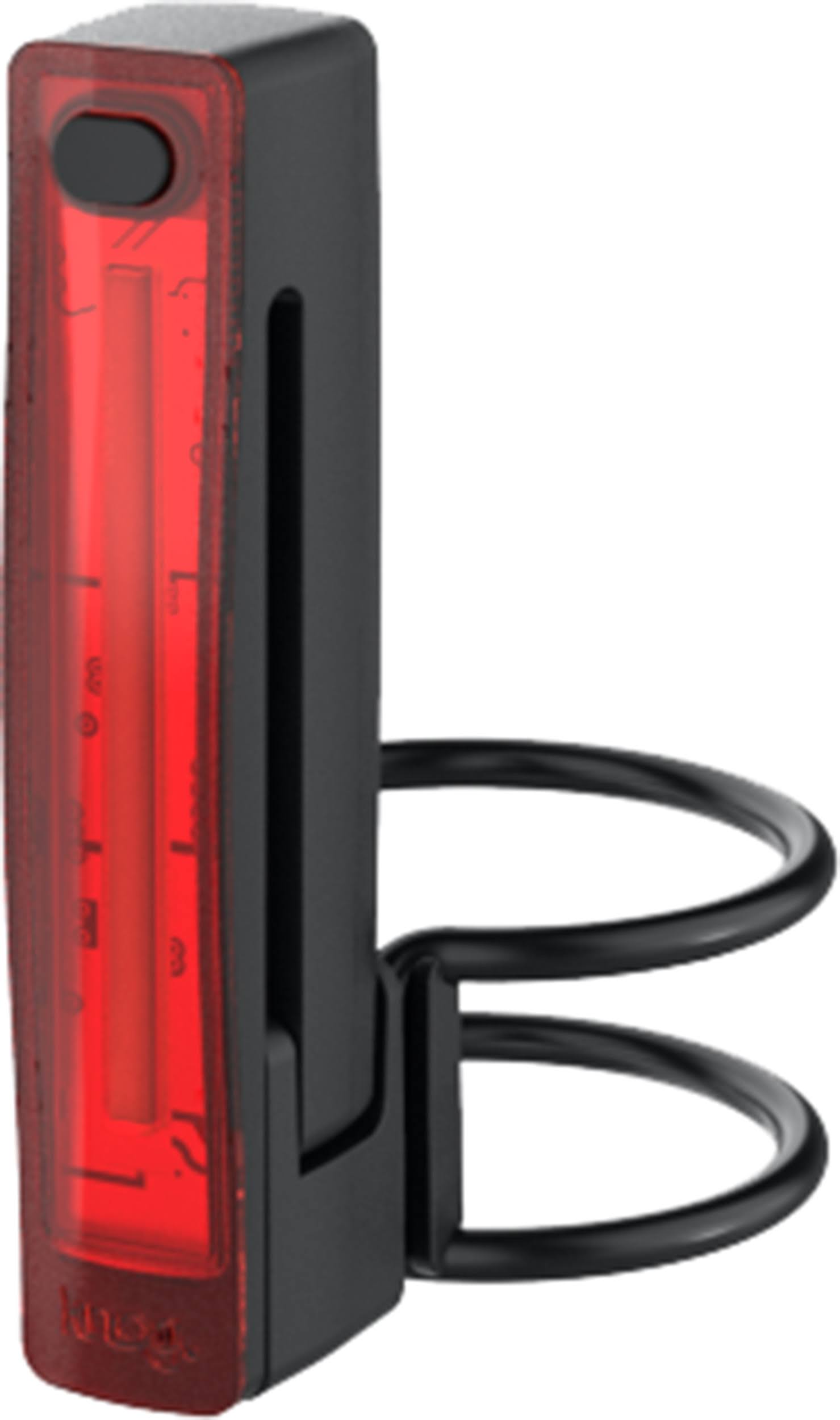Knog Plus Rear Bike Light - Black, USB Rechargeable