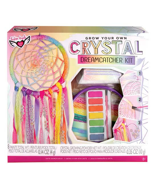 Fashion Angels Craft Kit Grow Your Own Crystal Dream Catcher Set One-Size