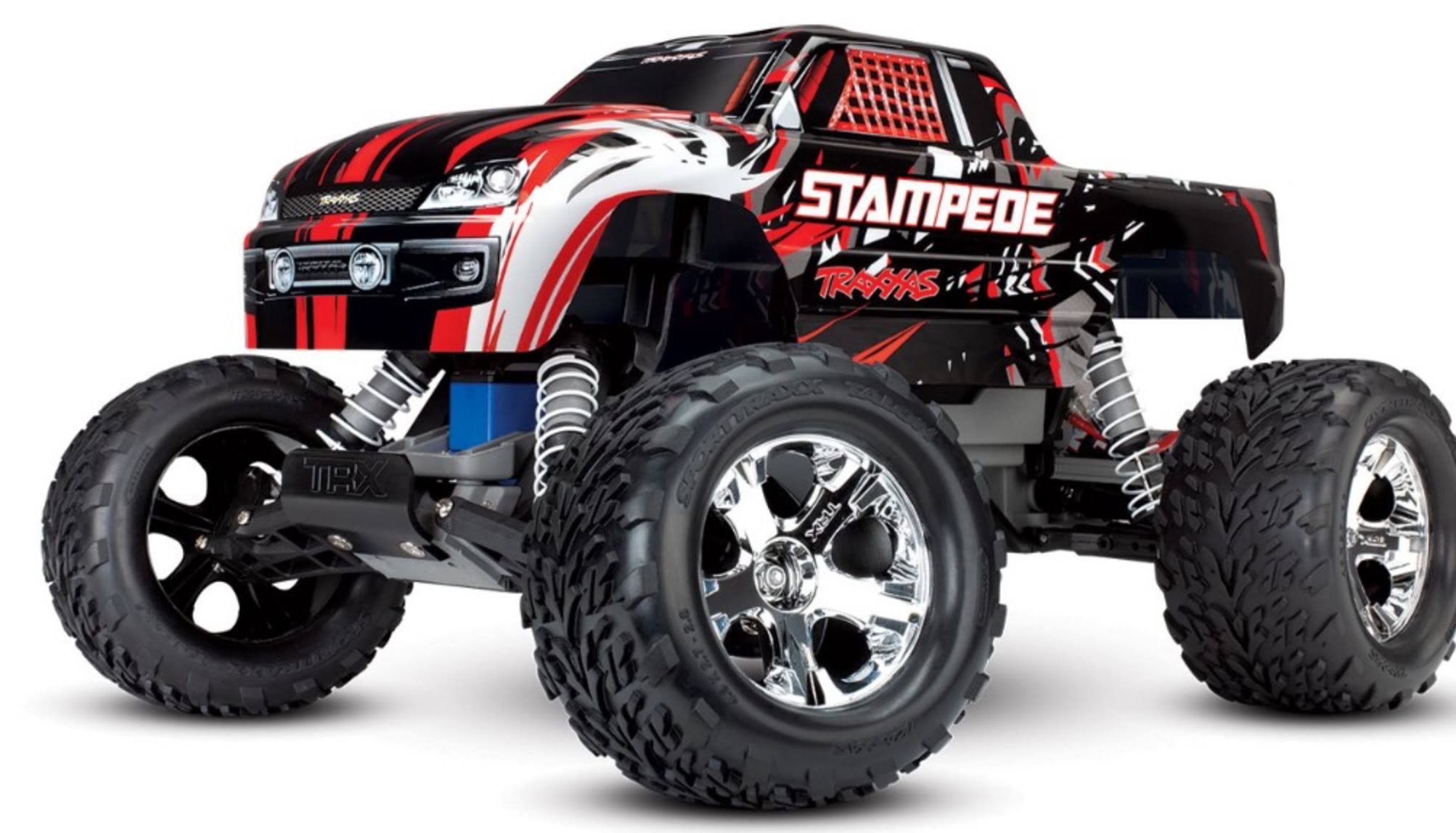Traxxas 36054-4-RED: Traxxas Stampede 2WD Monster Trucks