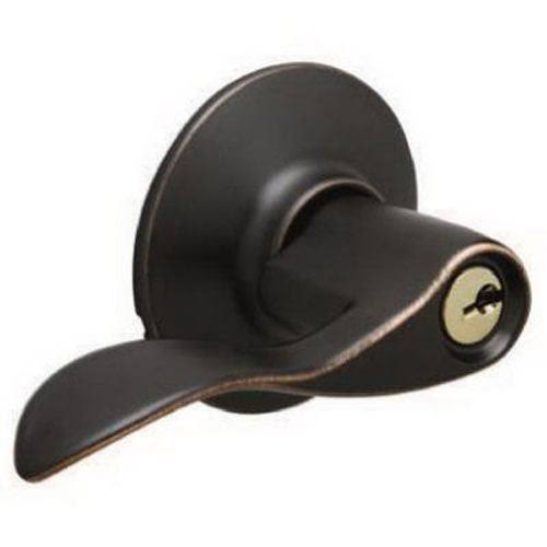 Schlage F51VACC716 Accent Entry Lever - Aged Bronze
