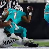 Dolphins HC Mike McDaniel: Tua Tagovailoa suffered concussion, expected to be discharged from hospital Thursday ...
