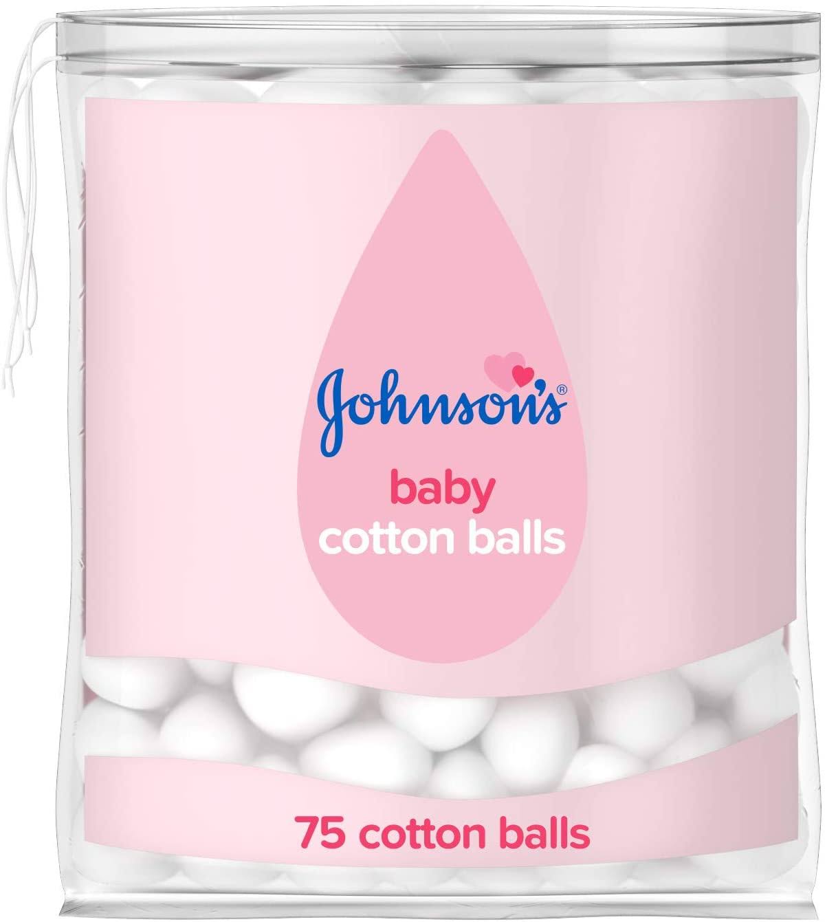 Johnson's Baby Cotton Balls - 75ct
