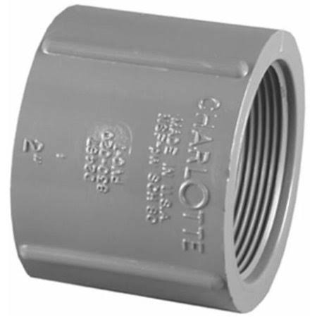 Charlotte Pipe PVC Schedule 80 Coupling - 1/2"