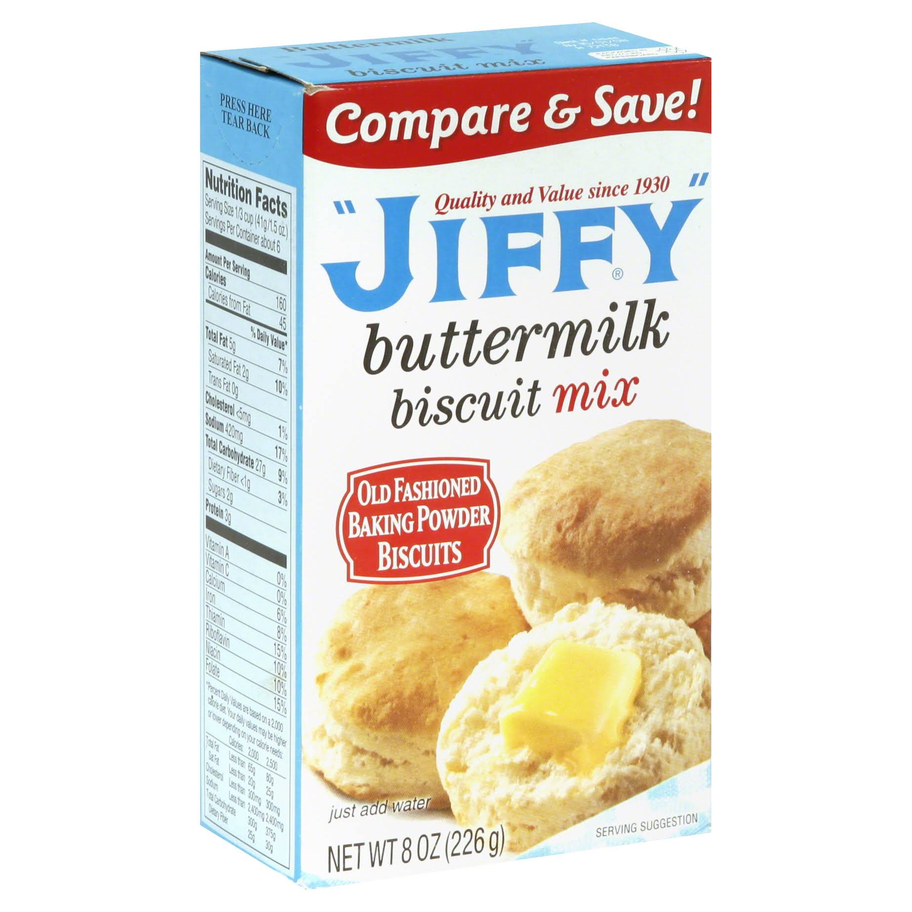 Jiffy Buttermilk Biscuit Mix - 8oz