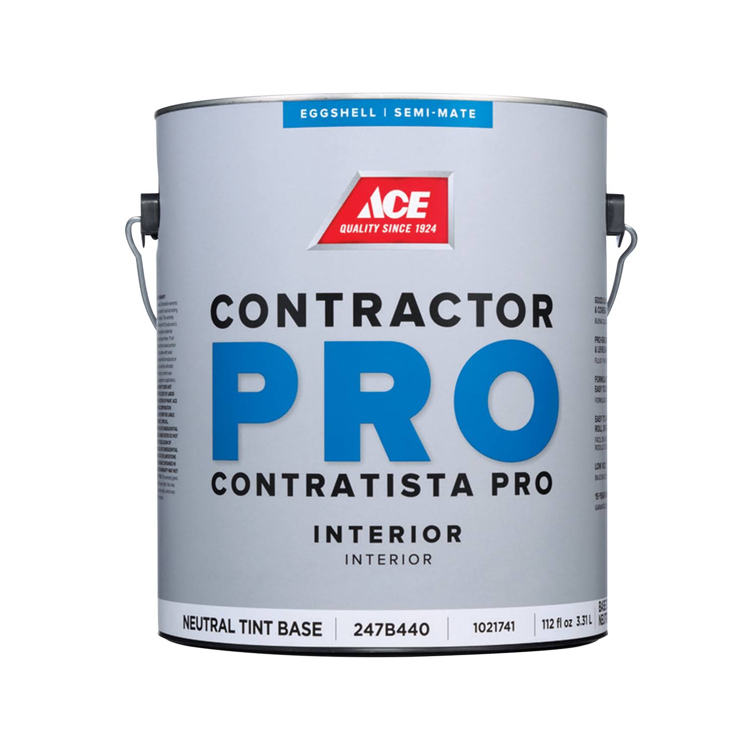 Ace Contractor Pro Eggshell Tint Base Neutral Base Latex Paint Indoor 1 gal.