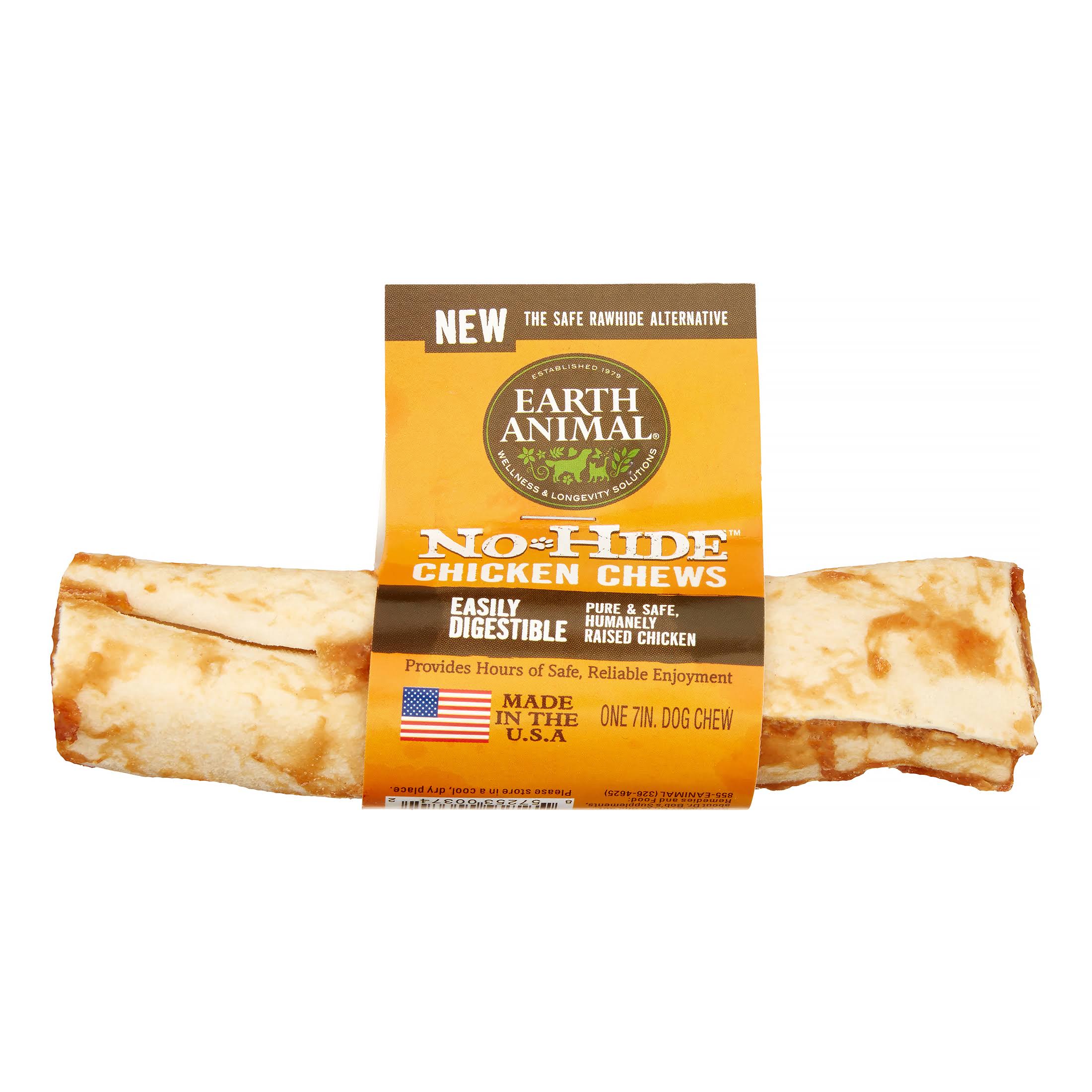 Earth Animal 7 in No-Hide Chicken Chew for Dogs