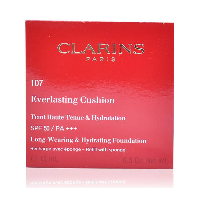 Clarins Everlasting Cushion Foundation SPF50 107 Refill 13ml
