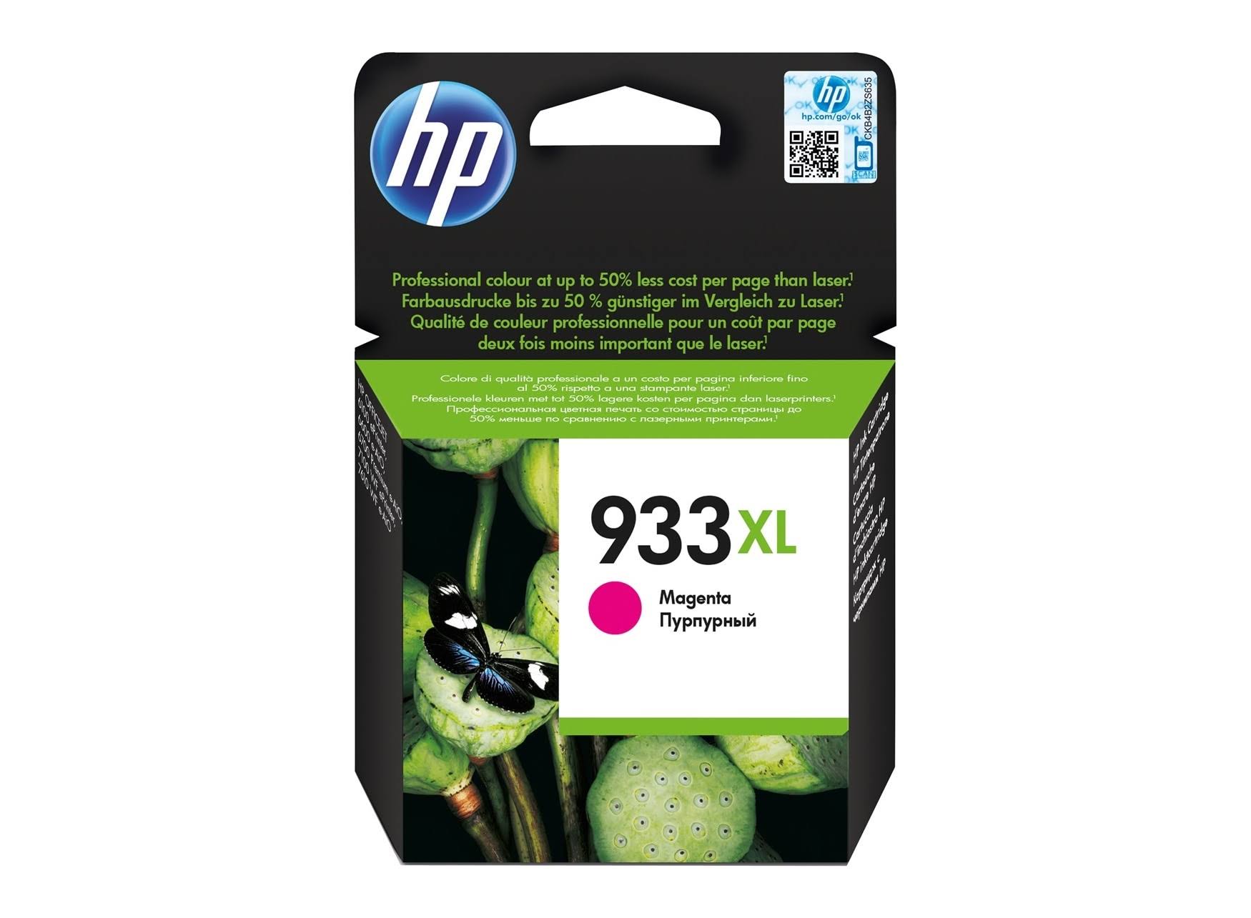 HP 933XL Printer Ink Cartridge - Magenta