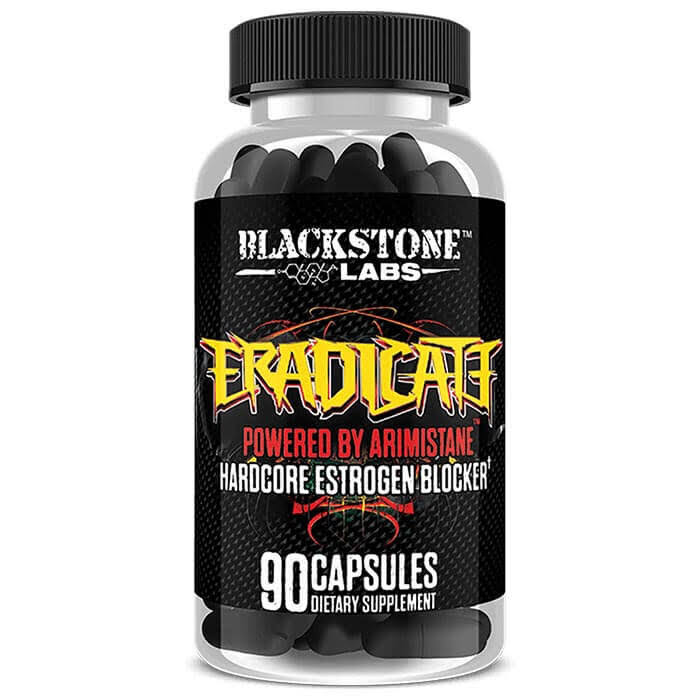 Blackstone Labs Eradicate Estrogen Blocker Arimistane Sports Supplement - 90 Capsules