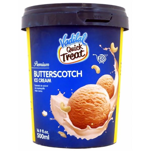 Vadilal Butterscotch Ice Cream - 500ml