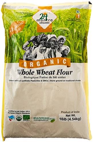 Organic Whole Wheat Flour (Atta) - 10 Lbs