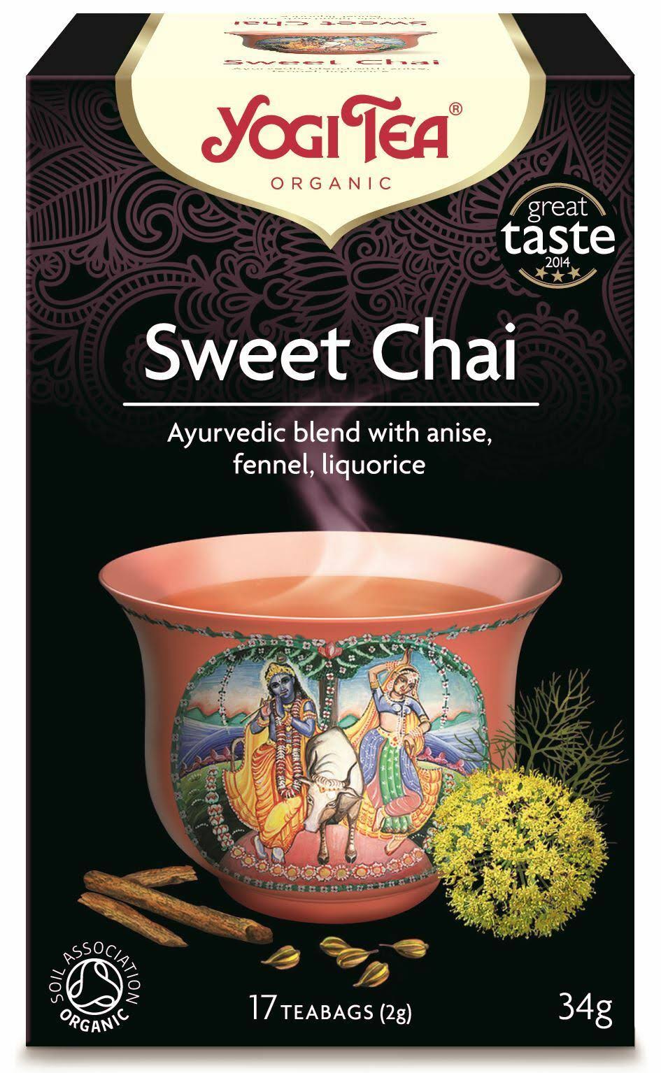 Yogi Tea Sweet Chai Organic Tea - 17 Tea Bags