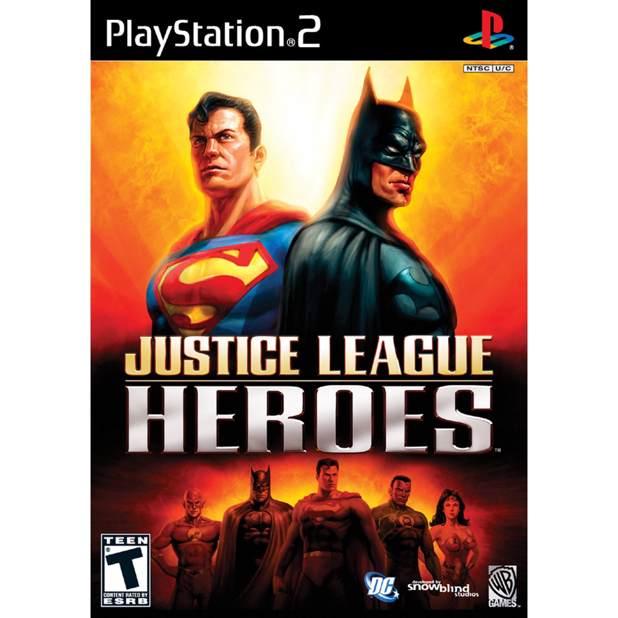Justice League Heroes - PlayStation 2