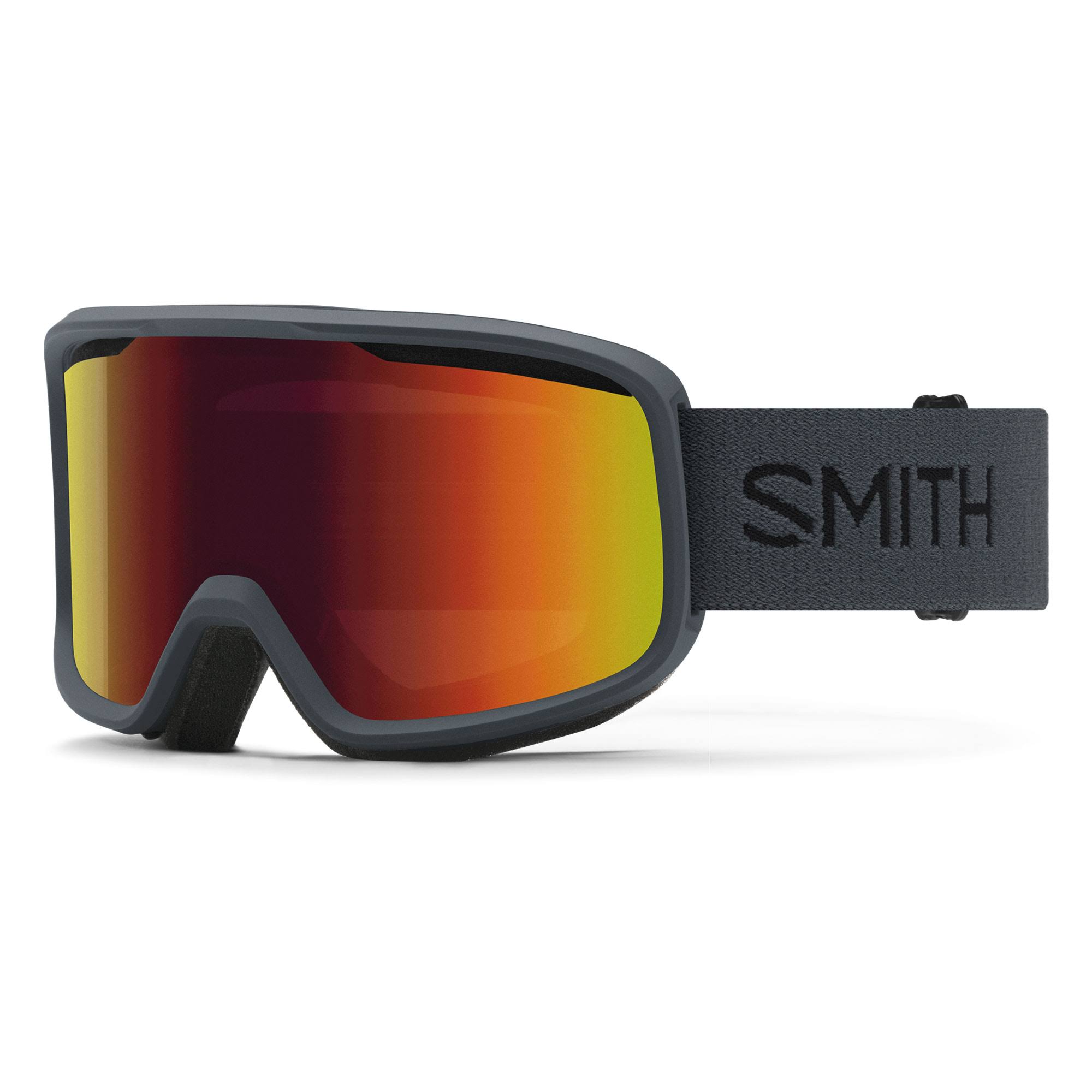 Smith - Frontier Slate Red Sol-X Mirror - Goggles
