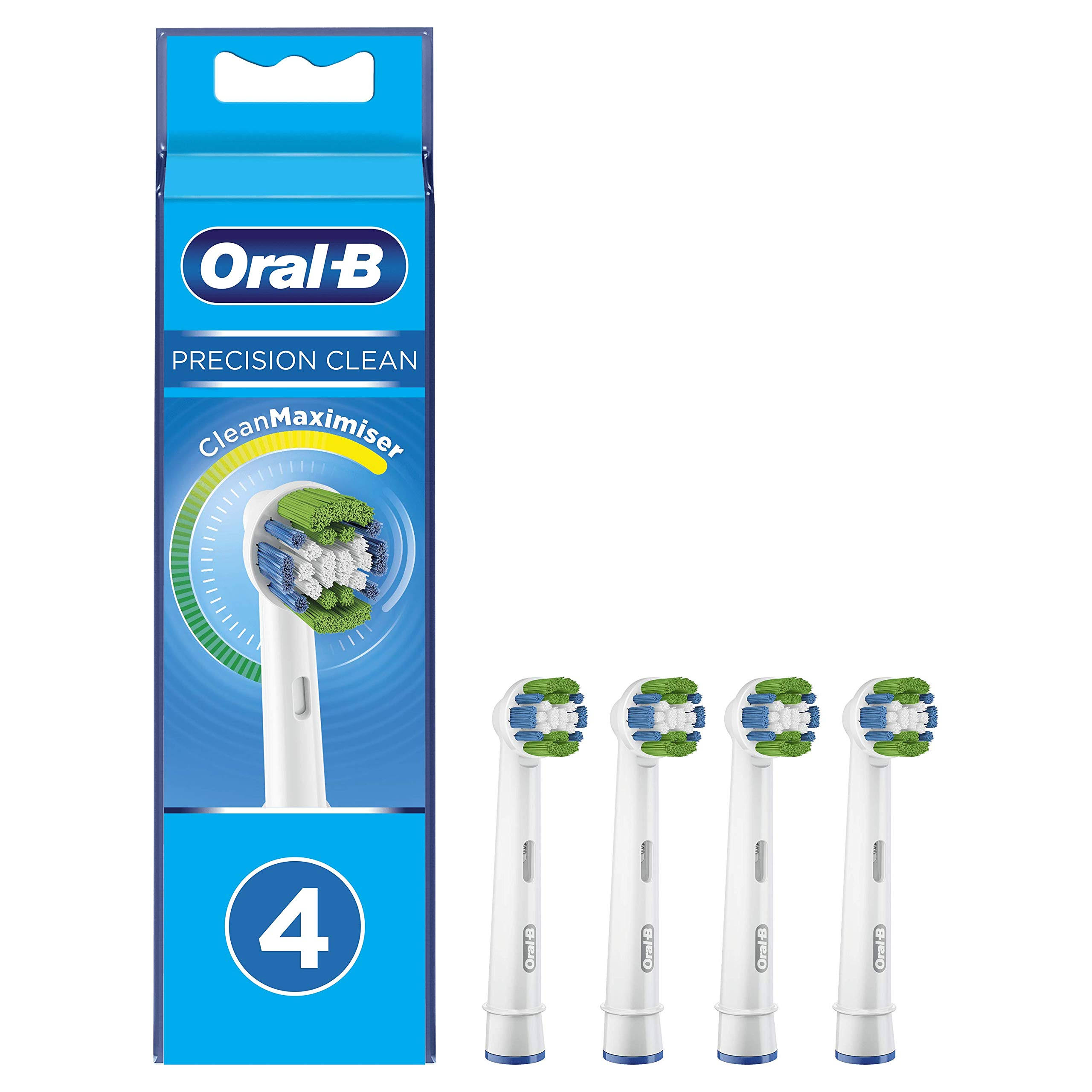 Oral-B Precision Clean Replacement Toothbrush Heads 4 Pack