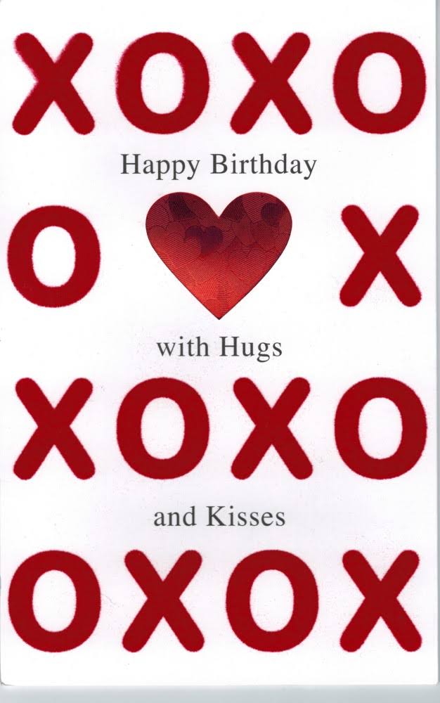 American Greetings Happy Birthday with Hugs and Kisses