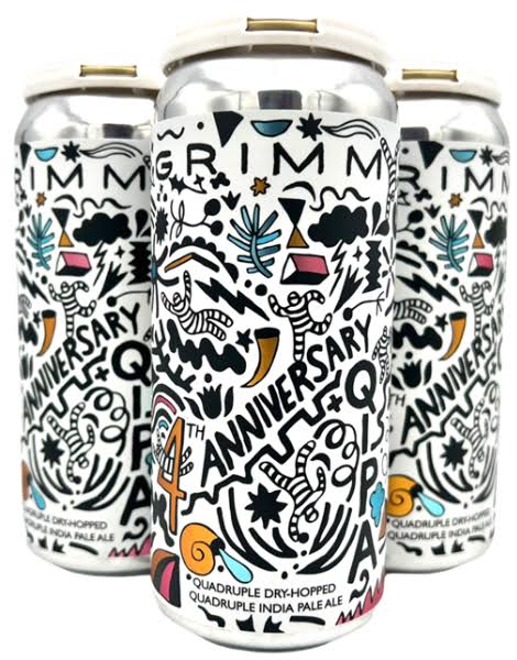 Grimm Ales 4th Anniversary 4pk 16oz Can | Bottle Republic