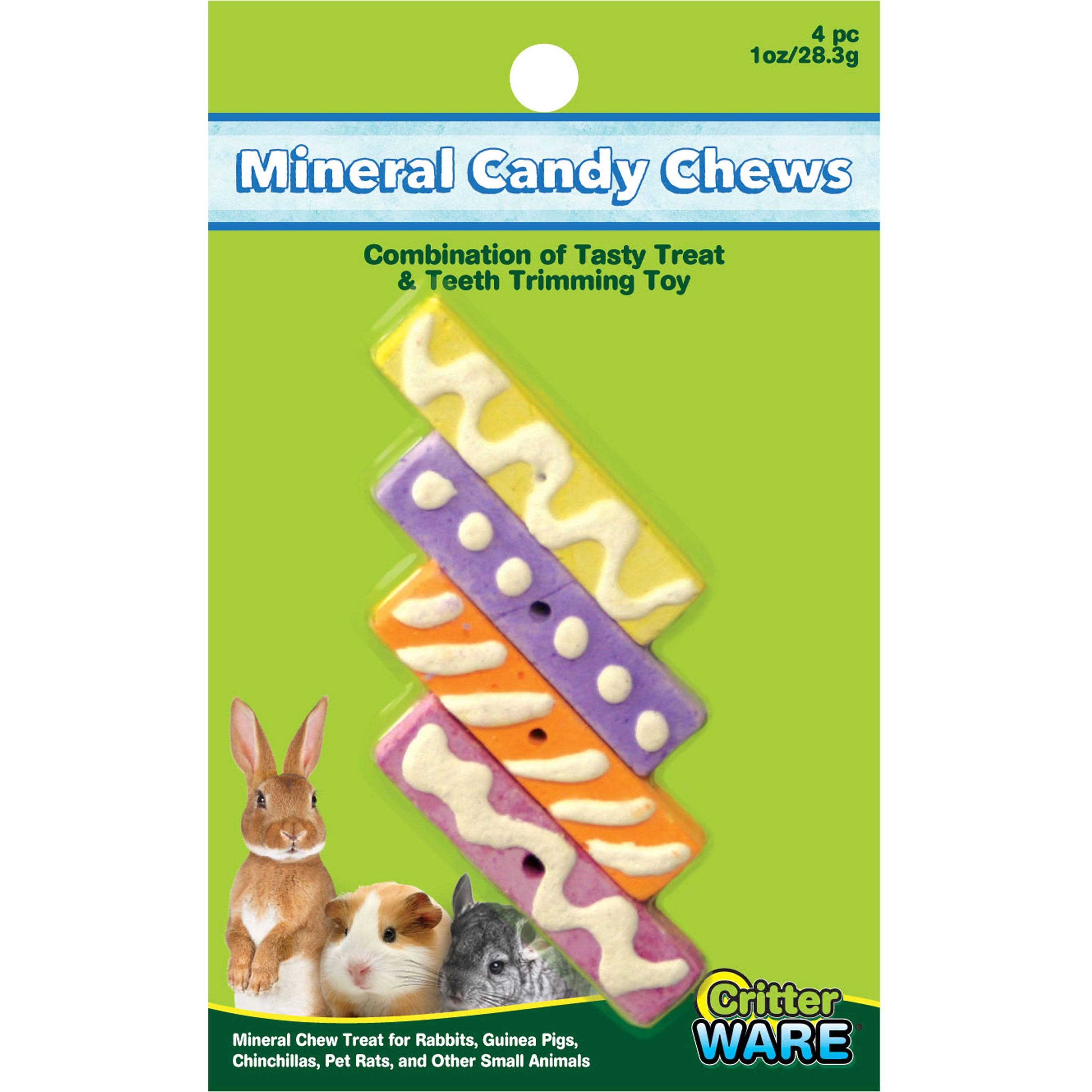 Ware Mineral Candy Chews Small Pet Treat - Pack of 4