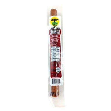 Sogo Smokey Grass Fed Smoked Sweet Beef Stick - 1 Ounce - Eastside Food Co-op - Delivered by Mercato