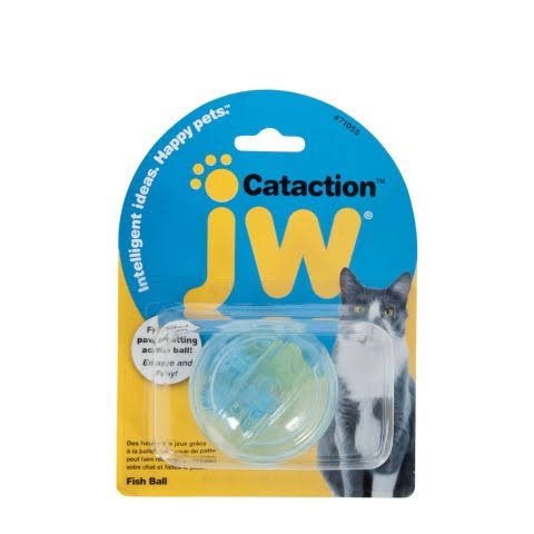 Jw Pet Company Cataction Fish Ball Cat Toy