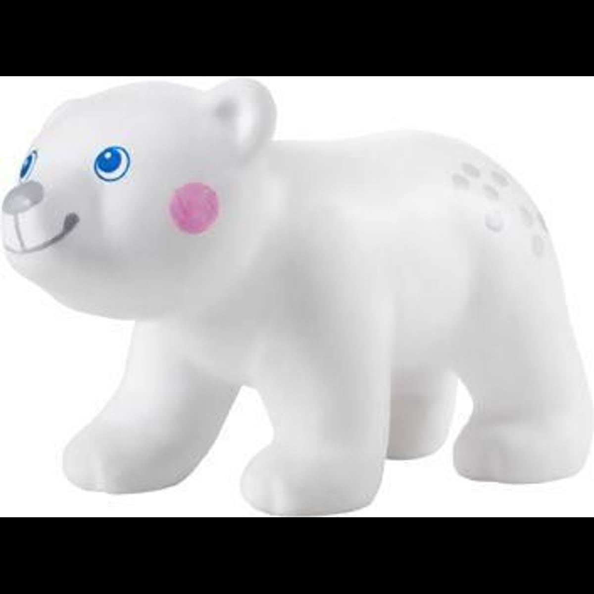 Little Friends Dollhouse Doll Polar Bear Cub Junior 6,5 cm PVC White