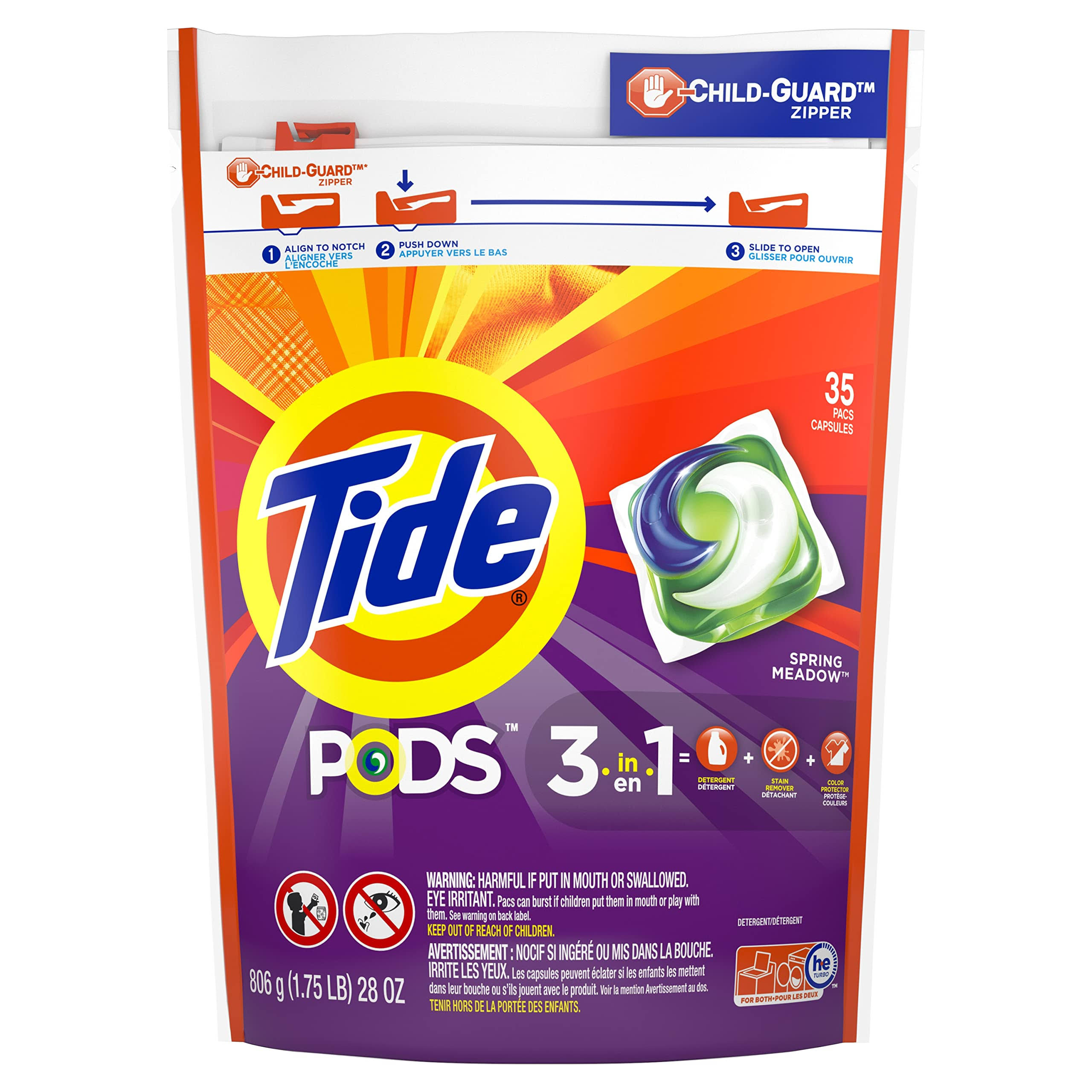 Tide Pods Laundry Detergent - Spring Meadow, 31oz
