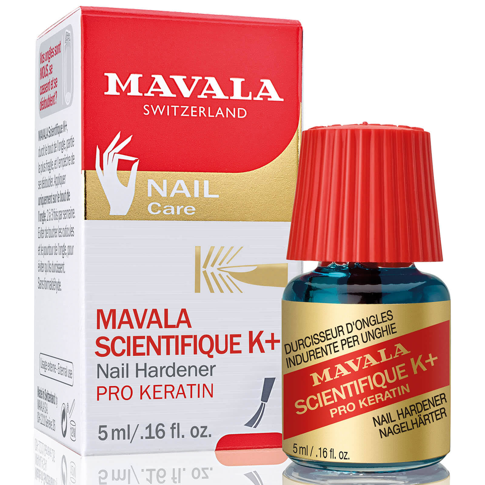 Mavala Nail Care Scientifique K Nail Hardener - 5ml
