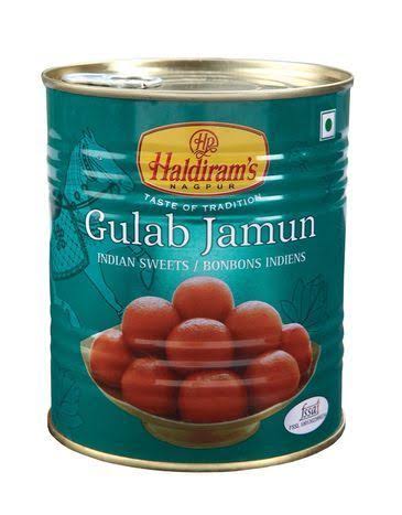 Haldiram Gulab Jamun 2.2lb - 2.2 Pounds - Indian Bazaar - Delivered by Mercato