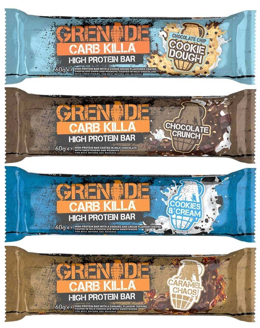 Grenade Carb Killa High Protein Bar - Chocolate Chip Cookie Dough, 60g