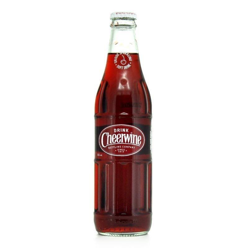 Cheerwine 12 Ounce Glass Bottles (Pack of 12)