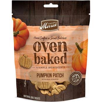 Merrick Oven-Baked Pumpkin Patch Dog Treats - 11 oz. Bag