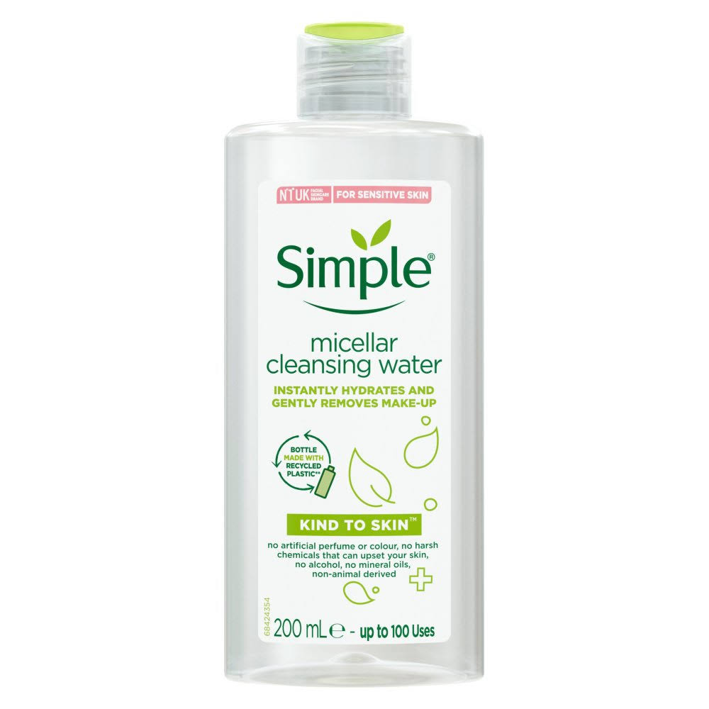 Simple Kind to Skin Micellar Cleansing Water 200 ml