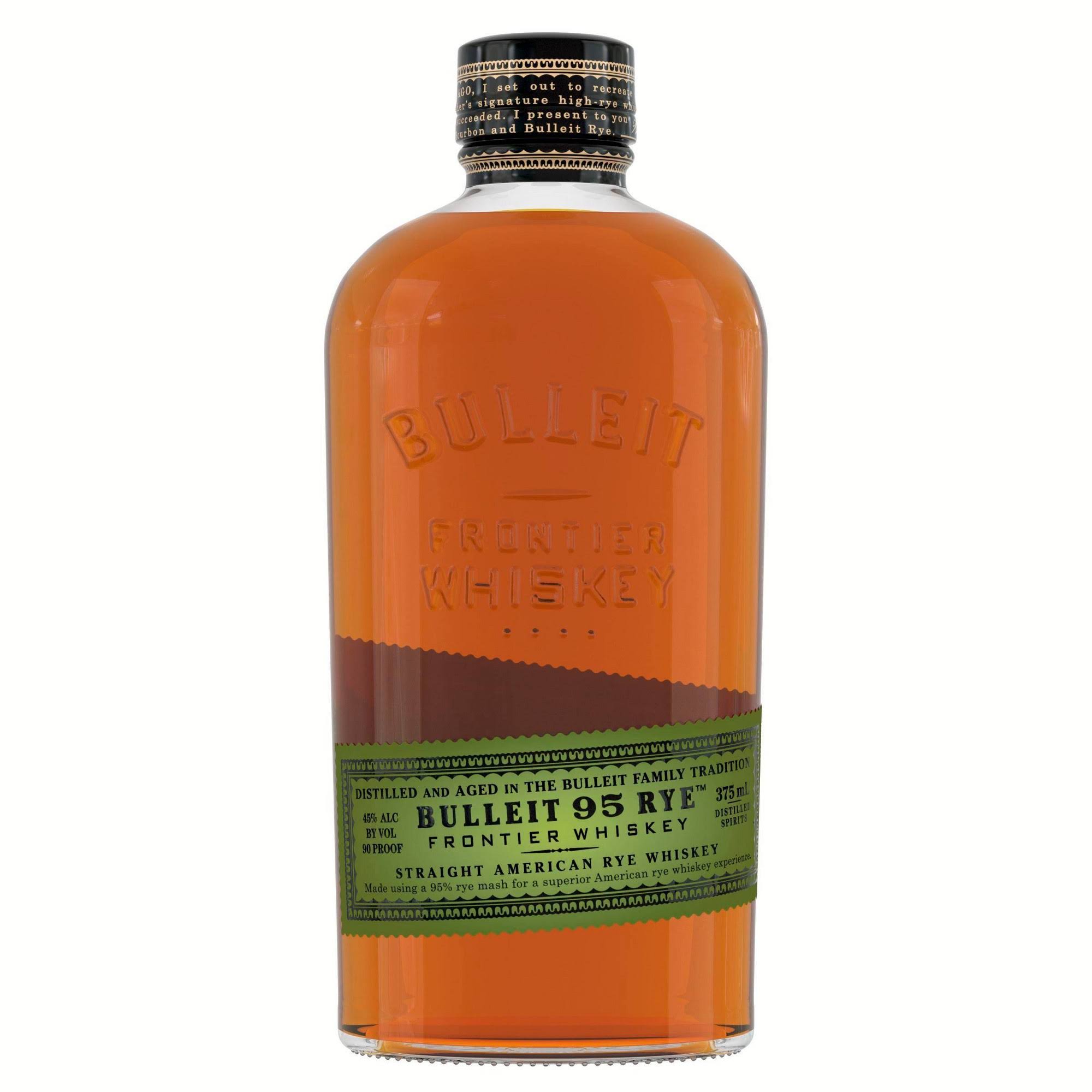 Bulleit Whiskey, Frontier, Bulleit 95 Rye - 375 ml