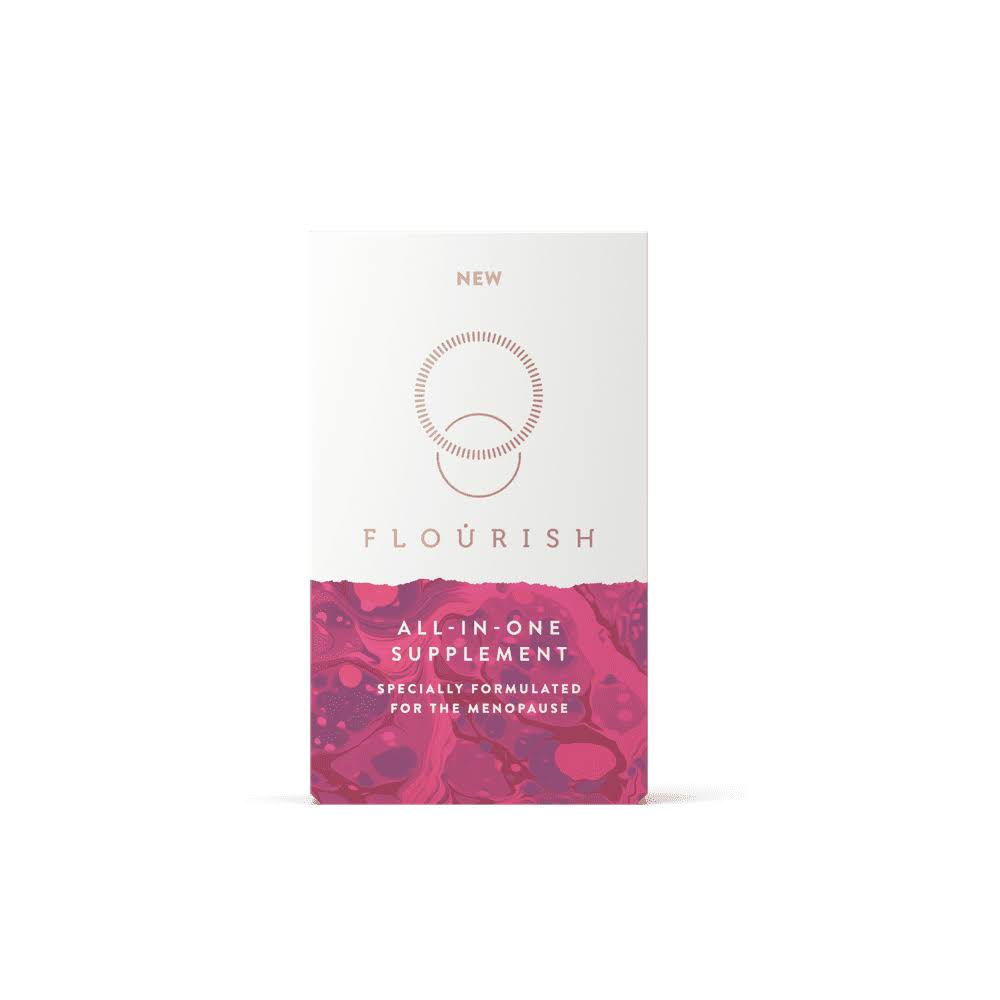 Flourish All In One Supplement - 30 Tablets - Menopause Support