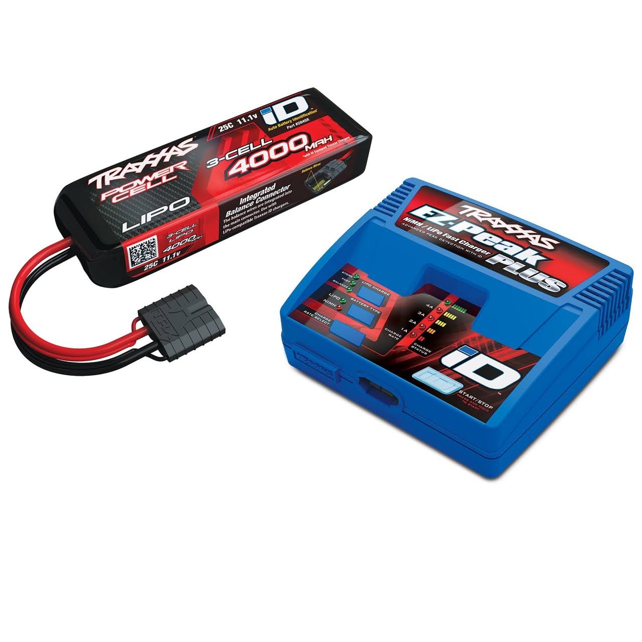 Traxxas EZ-Peak 3S Completer Pack with a 4000mAh LiPo