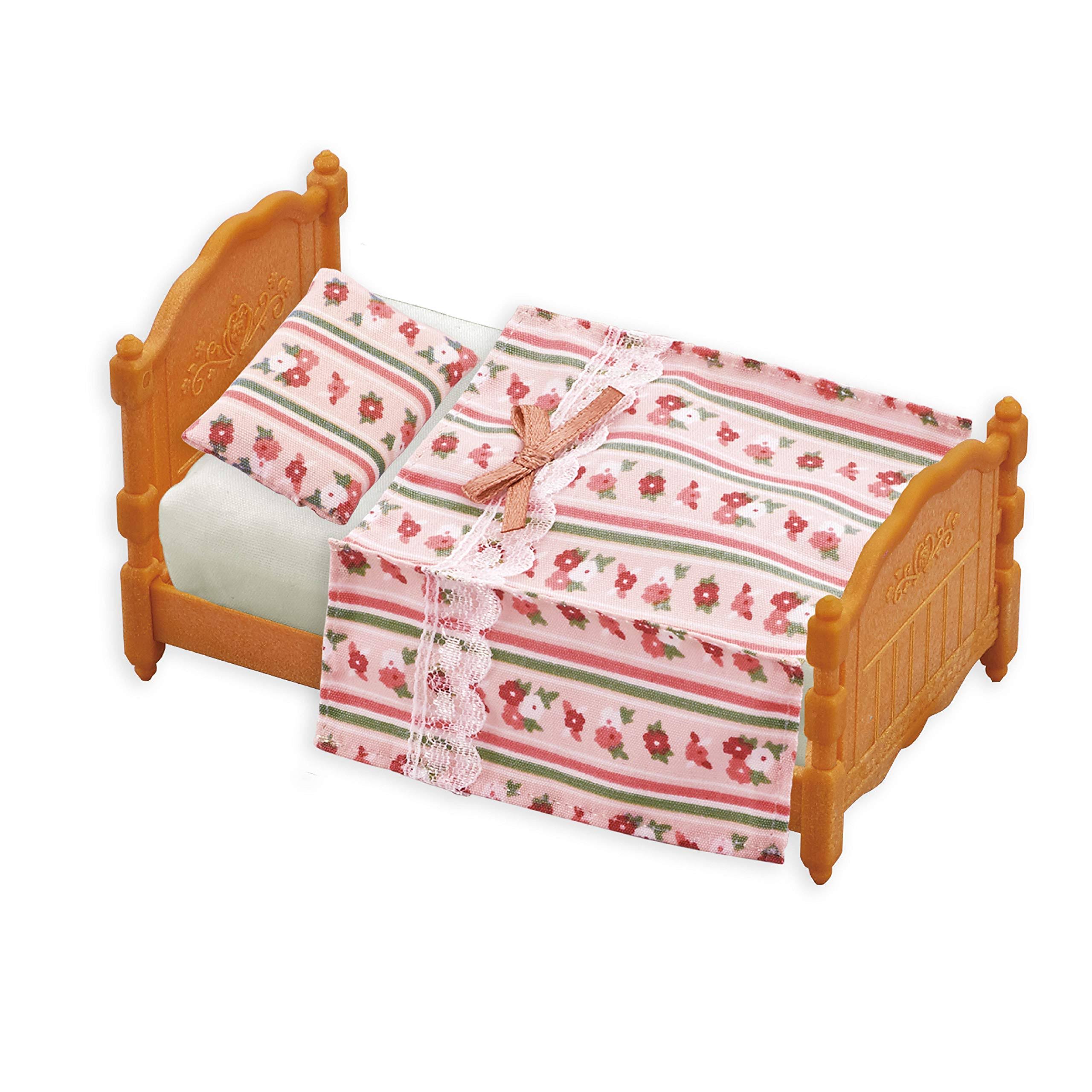Calico Critters, Doll House Furniture and Décor, Bed & Comforter Set