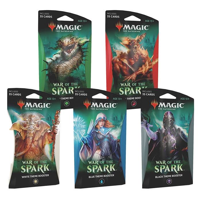 Magic The Gathering: War of The Spark Theme Booster