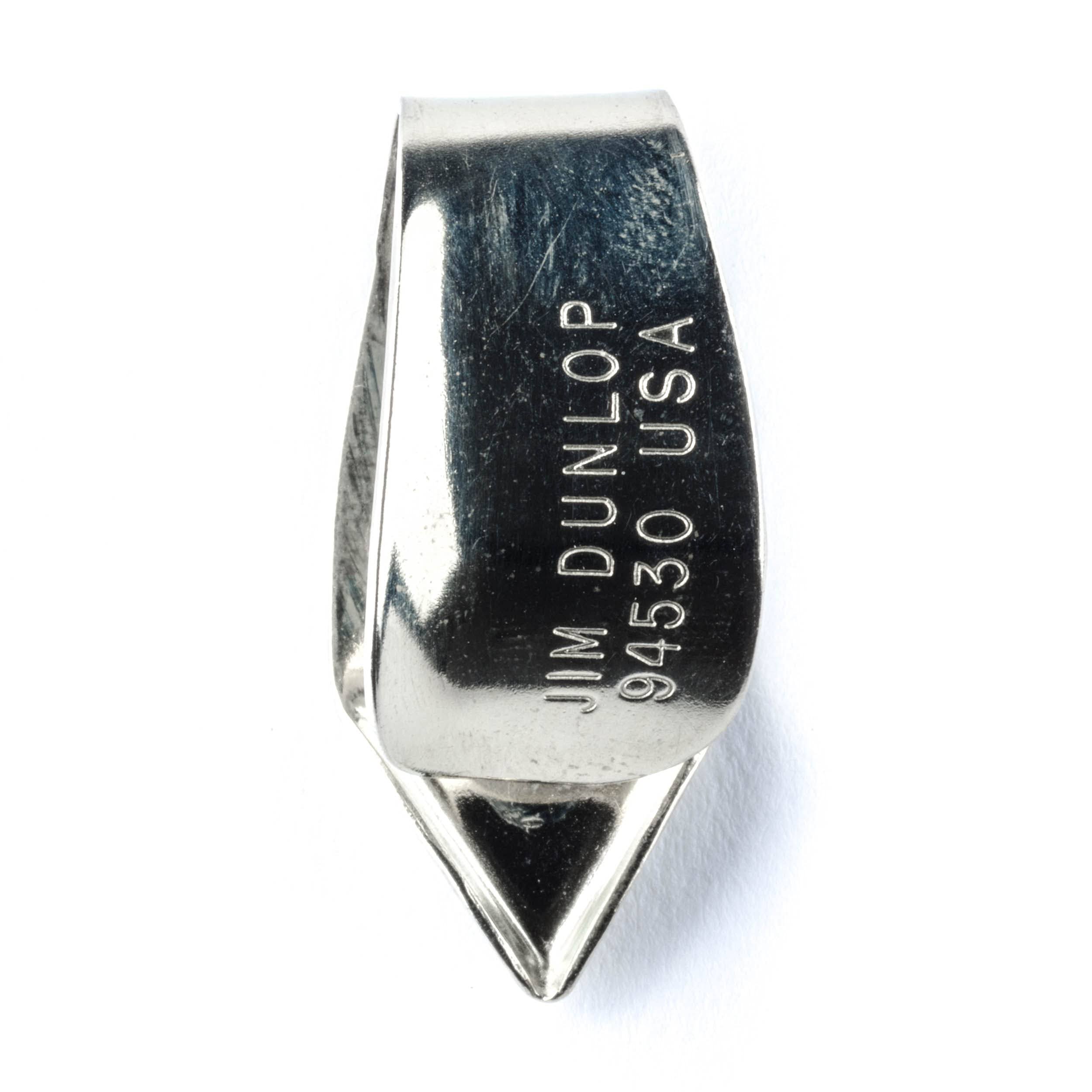 Jim Dunlop Finger and Thumbpicks - 5pk, .013", Nickel Silver