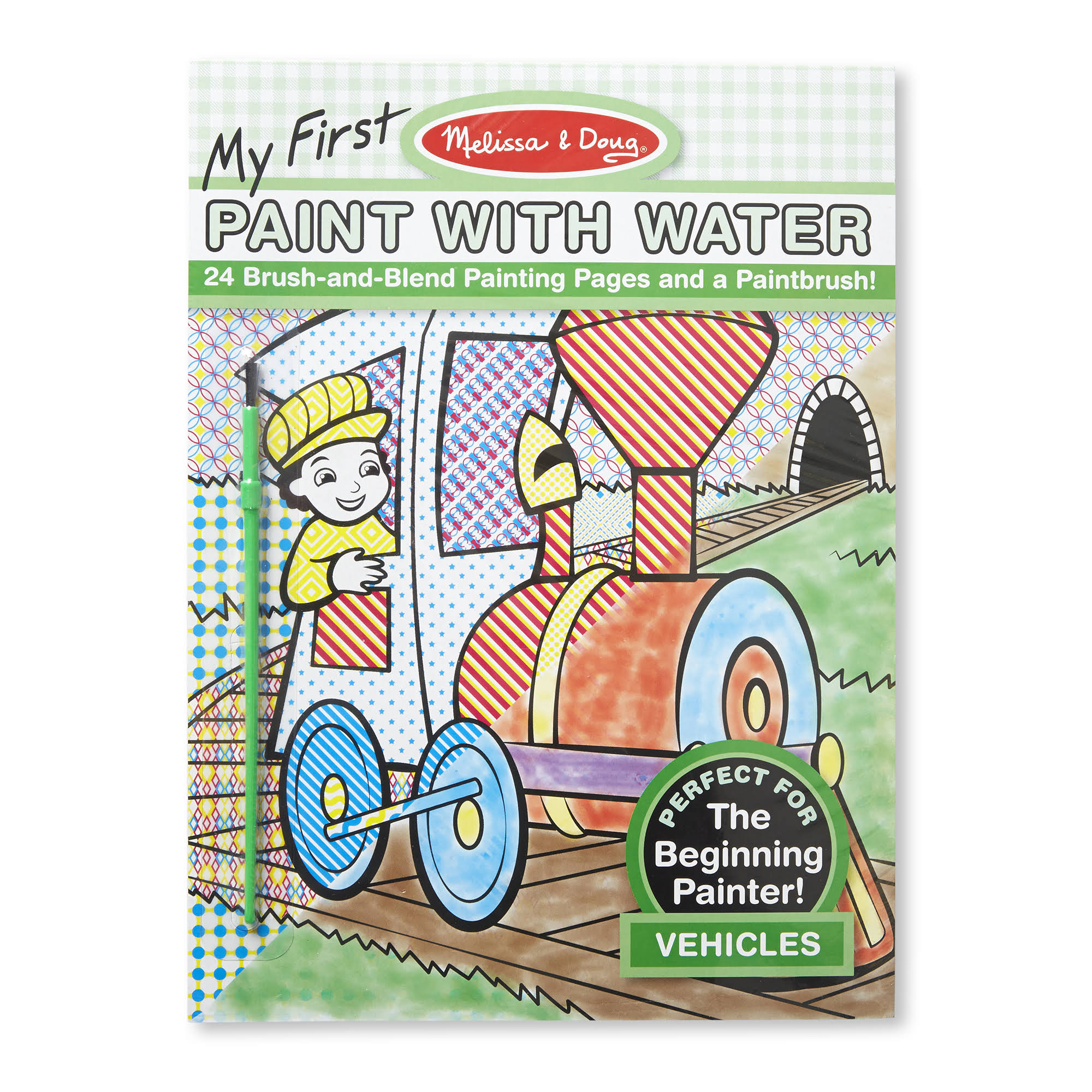 Melissa and Doug My First Paint with Water Colouring Book