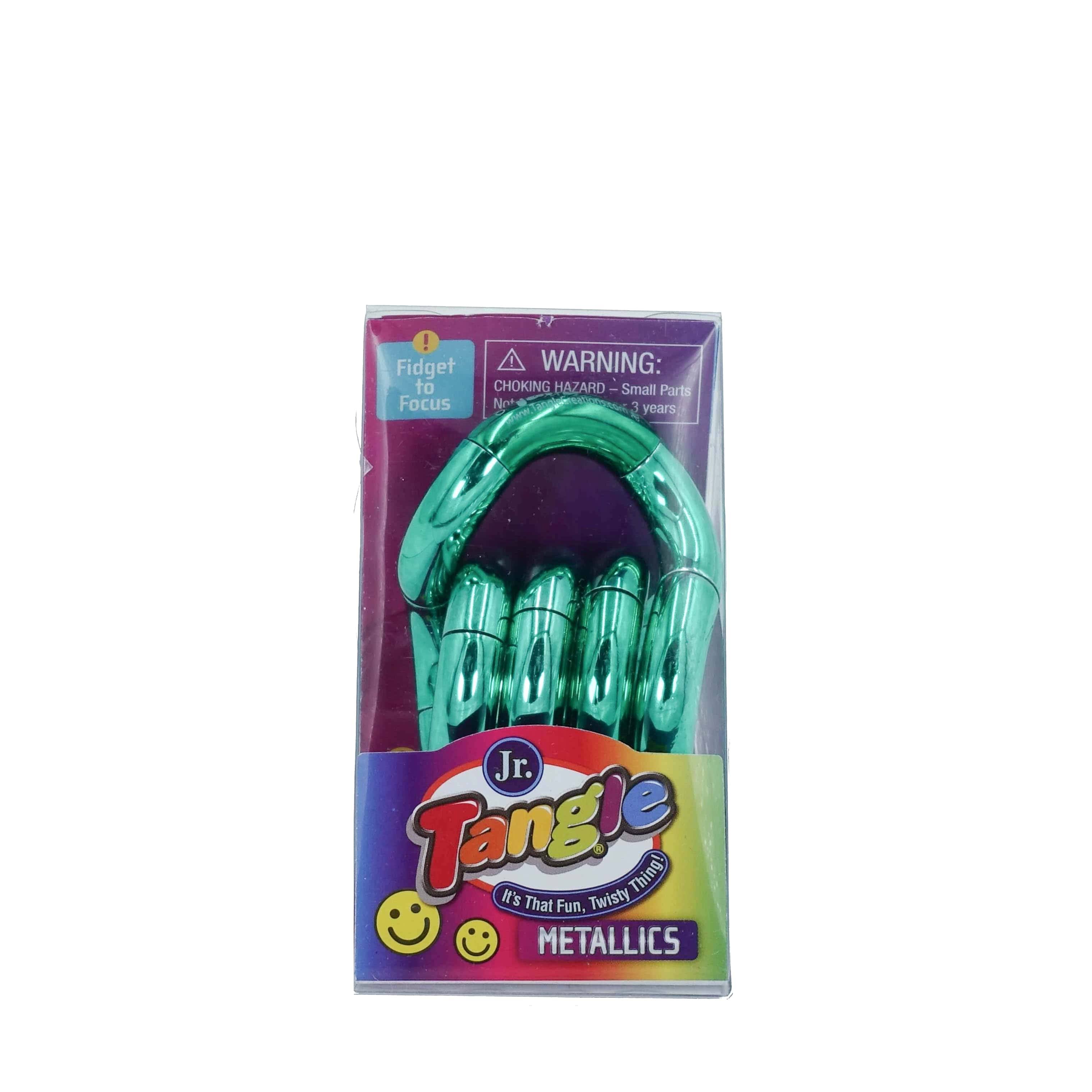 Tangle Jr Metallic Fidget Toys - Set of 4