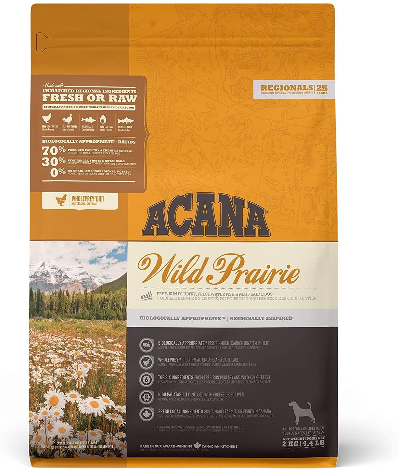 Acana Wild Prairie Dry Dog Food 2kg